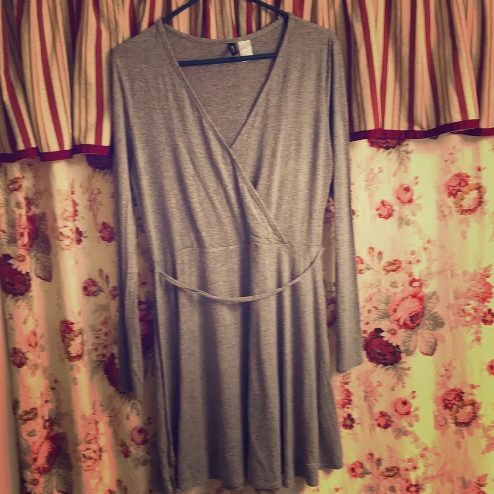 H&M Faux Wrap Jersey Dress